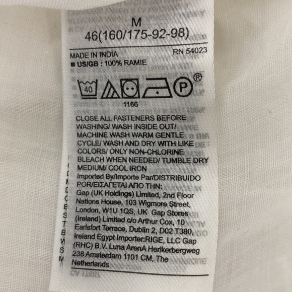 Banana Republic Lagenlook Beachy Dress Women's Medium (oversized) - Picture 10 of 12